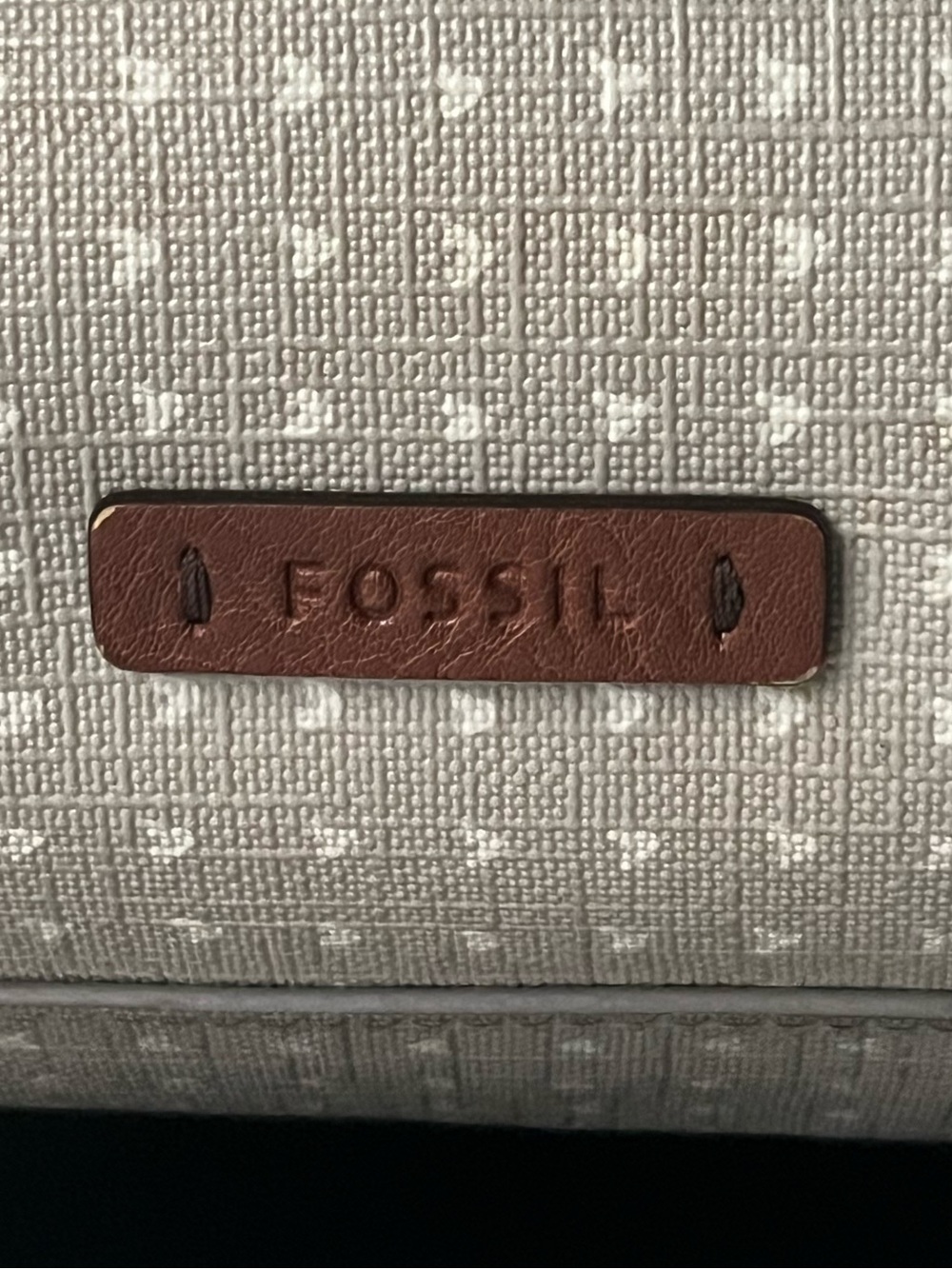 Fossil Rachel Tote Purse Women’s Faux Leather Handbag Large Shoulder Bag - Picture 2 of 11